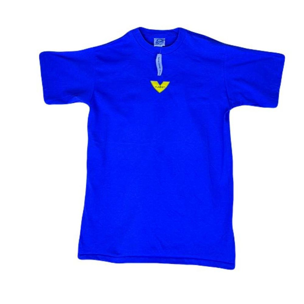 90s VTG Single Stitched Blue Vuarnet France Surf Graphic T-Shirt -NWT -Men's Lrg